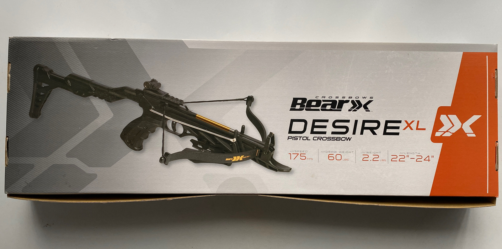 Bear X Desire XL Pistol Crossbow 60 Draw, 175 FPS, Self Cocking