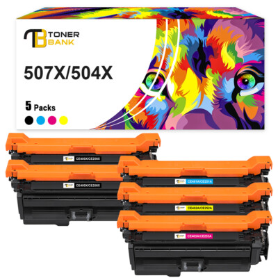 1-5 XXL Toner für HP 507X CE400X Color M551dn M551n MFP M570dn M570dw MFP M575c