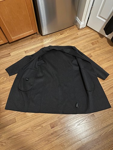 Theory Men's Suffolk Coat with Double-Face Wool-Cashmere, Size M - Picture 3 of 7