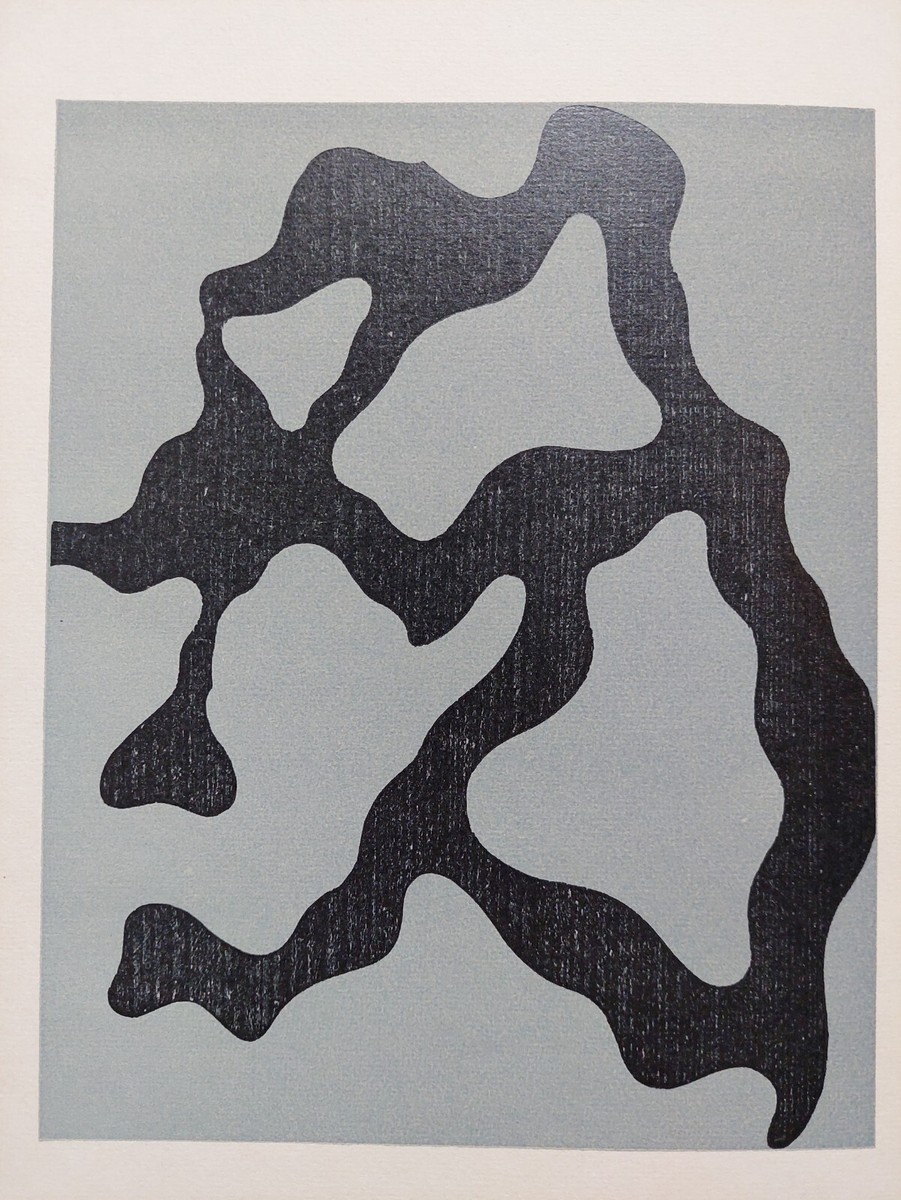 Jean ARP Original woodcut 