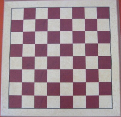 DAL NERO Plateau Schach Damen Ahorn Holz 44 cm Chess Draughts Brettspiel Holz