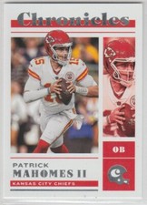 2022 Chronicles #13 Patrick Mahomes Kansas City Chiefs Texas Tech