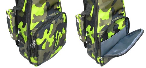23" Concert Camouflage Ukulele Gig Bag Musical Instrument Backpack Ukulele Case - Picture 18 of 36