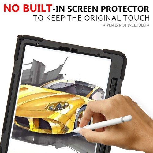3 in 1 Heavy Duty Full Edges Protection Case For iPad 9th,Pro 12.9/11, Air /Mini - Picture 11 of 13