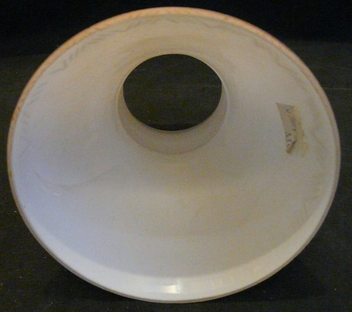 Abat-jour opaline rose pâle 12,5 cm – Dorure – Vintage raffiné-REF 689 - Imagen 4 de 4
