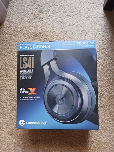 LucidSound LS41 Wireless Bluetooth 7.1 Gaming Headset for PS5/PS4/Xbox One/PC/NS