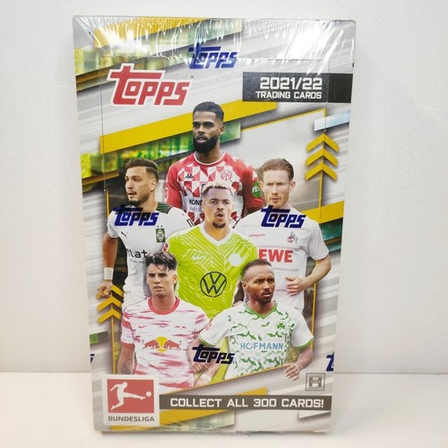 2021-22 Topps Bundesliga Soccer Factory Sealed Hobby Box Football Cards