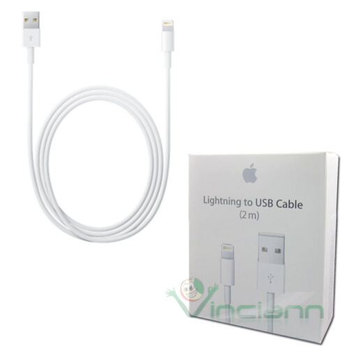 Câble Lightning USB original Apple pour iPad 4 Air 2 chargeur synchronisé 2M IPM2 - Photo 1 sur 1