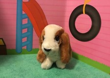 Vintage Hush Puppies Small Stuffed Dog Basset Hound Puppy