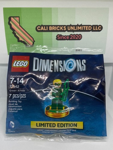 LEGO Dimension 71342 grüner Pfeil Minifigur Polybeutel neu versiegelt nicht mehr im Handel erhältlich