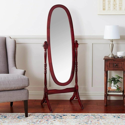 Espejo de piso rectangular/ovalado caballo de madera HONGVILLE espejo | eBay