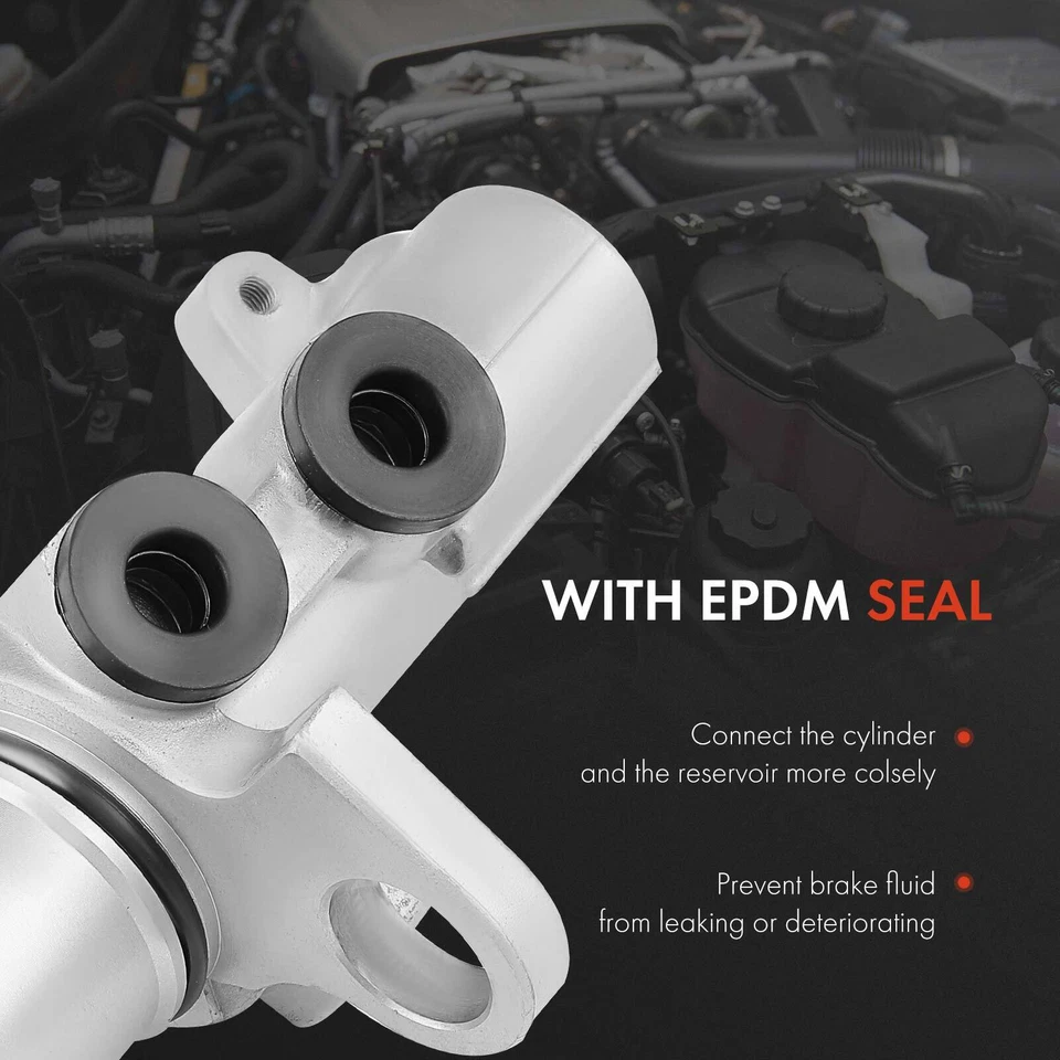 Cilindro maestro de freno sin depósito para Audi A8 Quattro 1997-2010 R8 VW Phaeton Foto 3 de 4