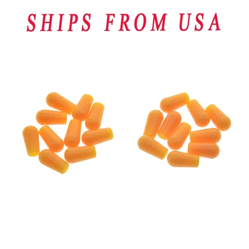 20pcs Amber M3.5/M4 Guitar Toggle Switch Tip Switch Knob for Epiphone Les Paul