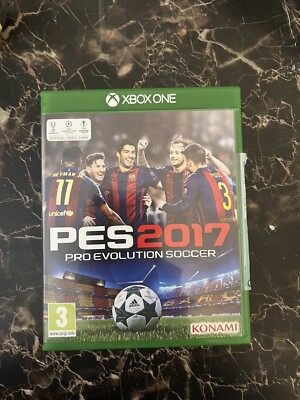 Pro Evolution Soccer 2017  Xbox One Ser X BACKWARD COMPATIBLE  . Tested