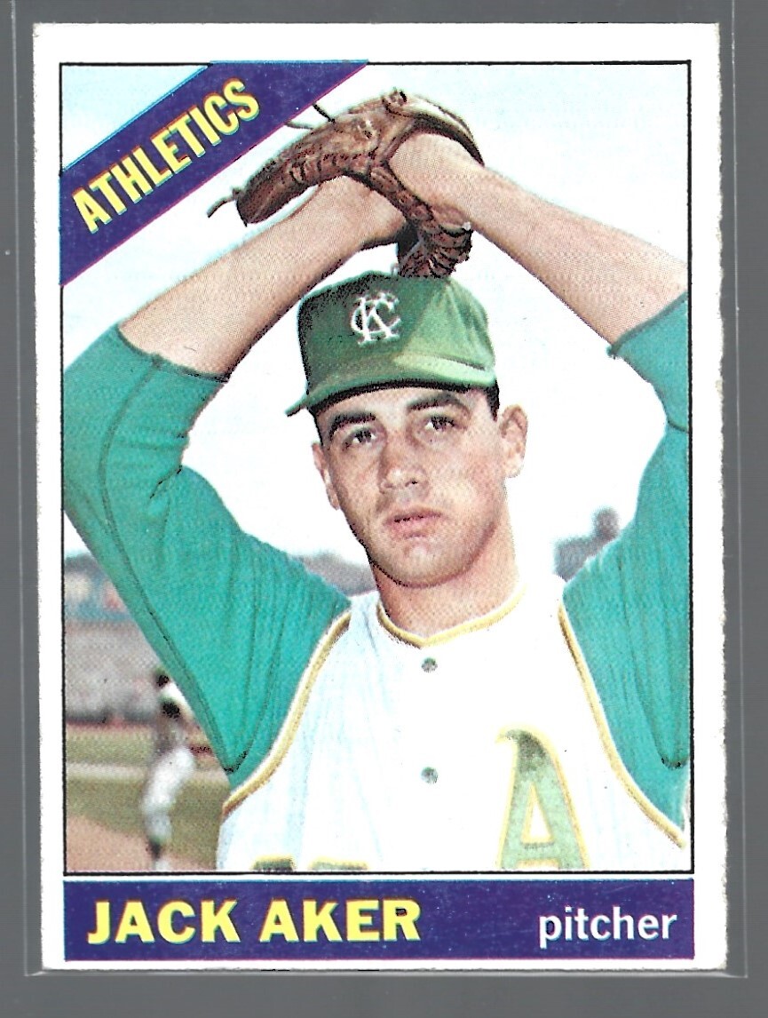 jack-aker-athletics-1966-topps-baseball-rookie-card-287-ebay