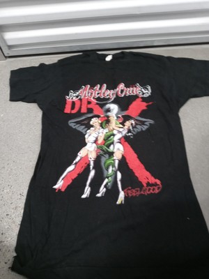 Motley Crue Dr Feel Good Men's T Shirt Rock Band Album Cover Concert Heavy Metal Motley Crue Dr Feel Good Men's T Shirt Rock Band Album Cover Concert Heavy Metal