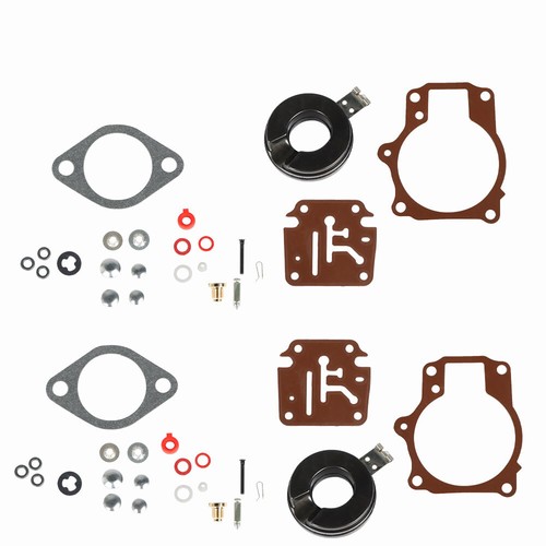 Kit de reconstrucción de carburadores de carburadores con flotador para Johnson Evinrude 50 55 60 HP - Imagen 2 de 11