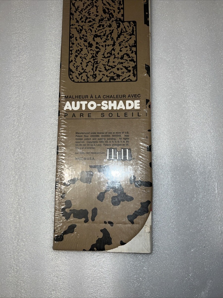 Auto Shade Vintage Windshield Sunshade Cardboard Retro Camouflage