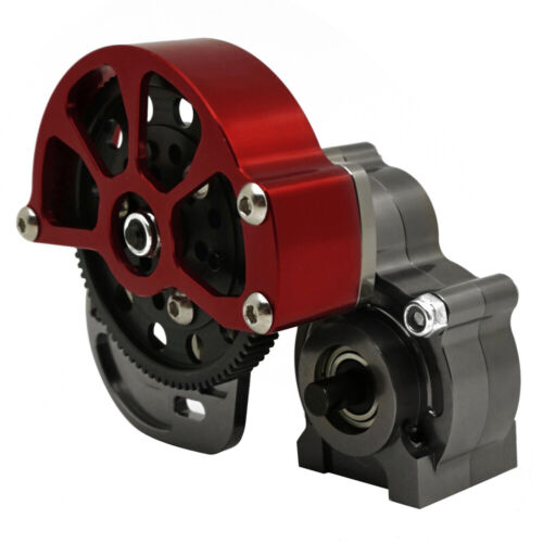 METAL Assembled Transmission w/ Gear Gearbox Tranny for 1/10 RC AXIAL SCX10 Cars - Picture 2 of 9