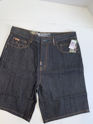 L-R-G Lifted Research Group LRG GRASWURZELN SHORTS roh indigoblau Herren 38* - Bild 2 von 10