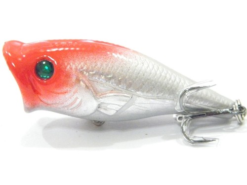 Topwater Pêche Leurre wLure 6.3cm Popper Pour Bass Pêche Rigide Appât T626 - Photo 23/96