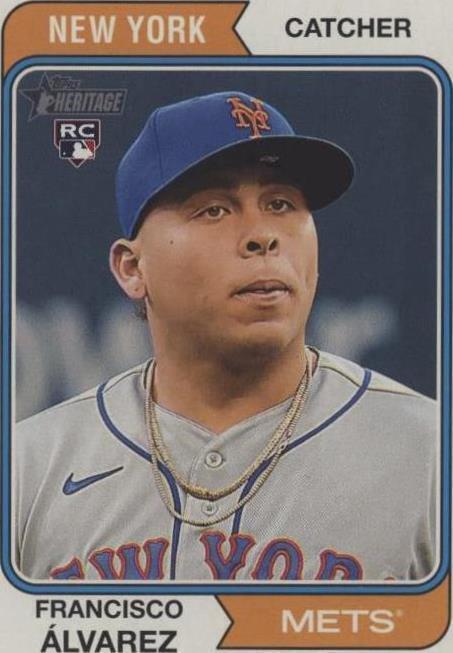 2023 Topps Heritage - Francisco Alvarez #388 - 1 of 1