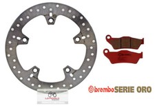 Set Bremsscheibe Hinten + Beläge BREMBO BMW R 1200 R 2006 2007 2008 2009