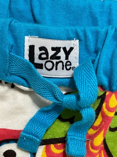 Lazy One Boxer Shorts, Girl's Size XL, Blue White, Pull On, Sleepwear, Owls - Picture 8 of 11