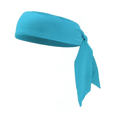 Head Tie Back Headband Sports Headband Sweat Band Hair Sweatband Men Women - Picture 42 of 43