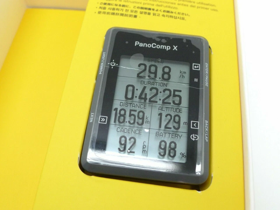 Topeak PanoComp X Bluetooth Wireless Cycle Computer with Speed & Cadence Sensor - Image 4 of 4