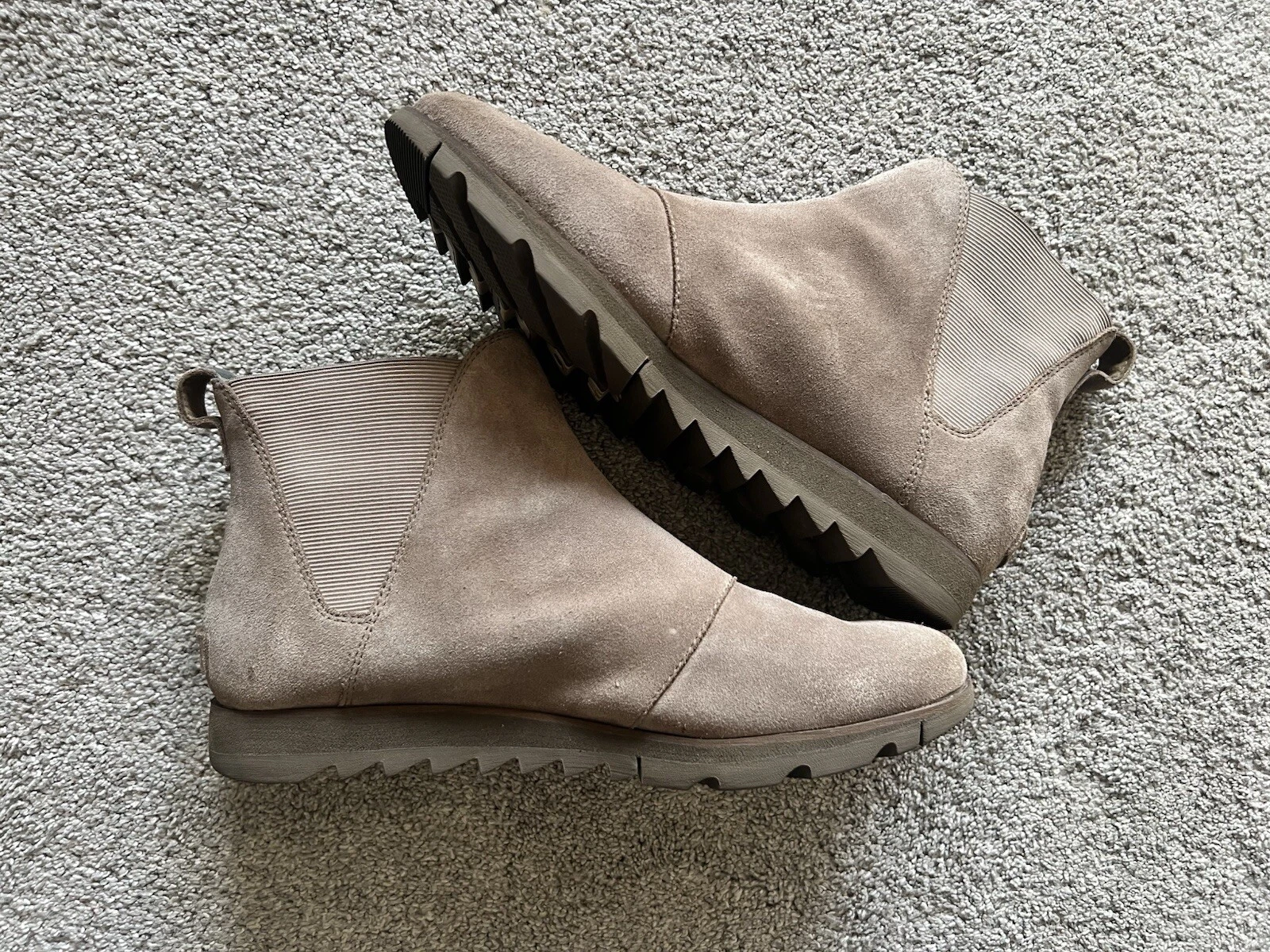 sorel harlow pull-on waterproof suede boots