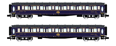 Arnold HN4401 - CIWL Set of 3 Carriages ''Train Bleu'' N Scale 1