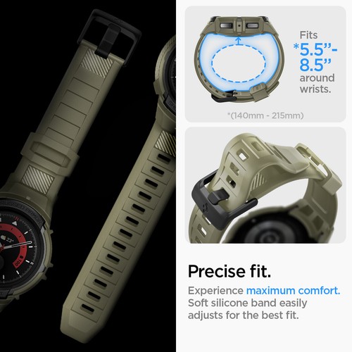 Coque Galaxy Watch 5 Pro (45 mm) | Spigen [ Rugged Armor Pro ] Housse antichoc - Photo 22 sur 25