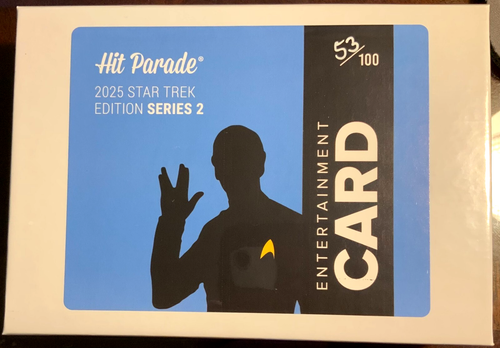 2025 Star Trek Hit Parade Series 2 Sealed Hobby Box 53/100