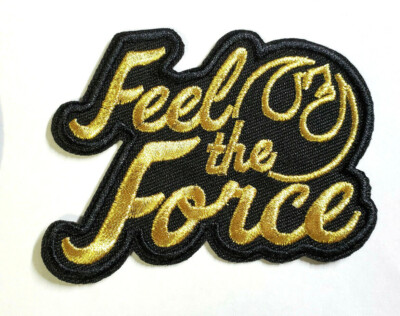 Star Wars  ''Feel the Force'' Logo 3.5'' Patch- USA Mailed (SWPA-FC-48-B)