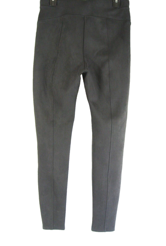 NEW Spanx Faux Suede leggings in Chocolate Size L #1597 - Picture 2 of 8