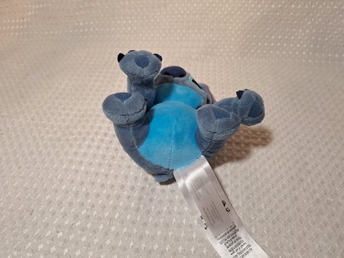 Disney Parks Lilo and Stitch STITCH Small Bean Bag Plush 6" Stuffed Animal - Picture 7 of 8