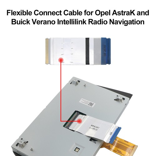 For Opel Astra K and Buick Verano Intellilink Navigation Flexible Connect Cable - Picture 1 of 7