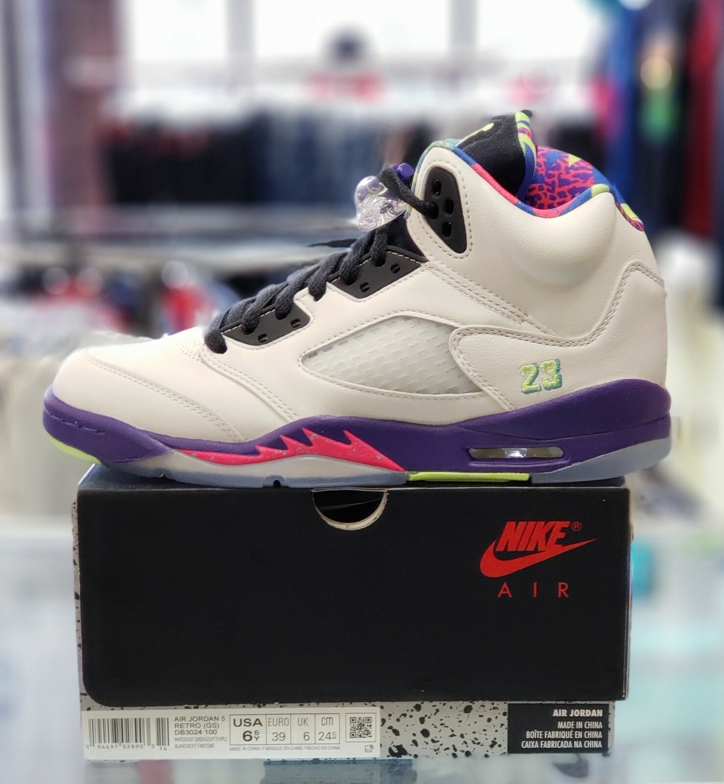 jordan 5 alternate grape gs