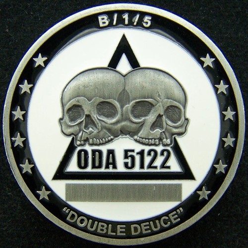 Company B 1st Battalion 5th Special Forces Group ODA 5122 Challenge Coin