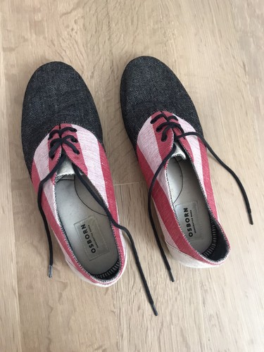 OSBORN Handmade Women's Lace up shoes 38 / 8 - Picture 2 of 5