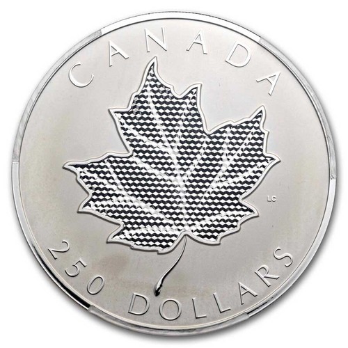 2024 RCM 1 Kilo Silver $250 Pulsating Maple Leaf Gem Proof FDI - Bild 3 von 4