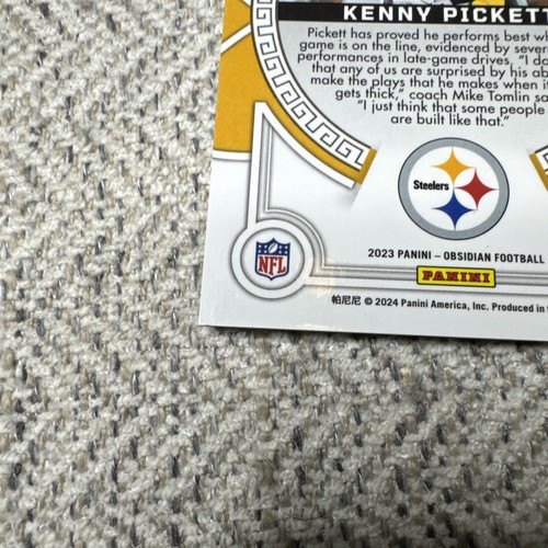 2023 obsidian Kenny Pickett Orbital /135 - Picture 5 of 10
