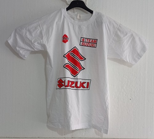 Camiseta Team SUZUKI VINTAGE coches de carreras Top-Line Colección Limón blanco algodón - Imagen 13 de 13