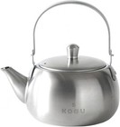 KOGU Teapot 500ml with tea strainer Tsubame Sanjo Matte finish