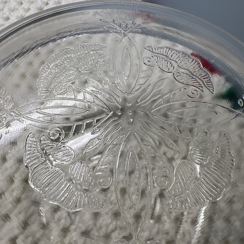 Vintage Glasbake Poppy Design Casserole Round Lidded Bowl 206/216McKee - Picture 7 of 7