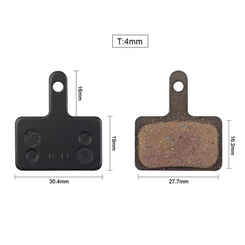 4 Paar Shimano B01S Resin Scheibenbremsbelag Disc Beläge BR-MT200,BR-MT400 201 - Bild 24 von 24