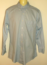Brooks Brothers 1818 Regent Light Blue Long Sleeve Shirt 15-1/2 -2/3