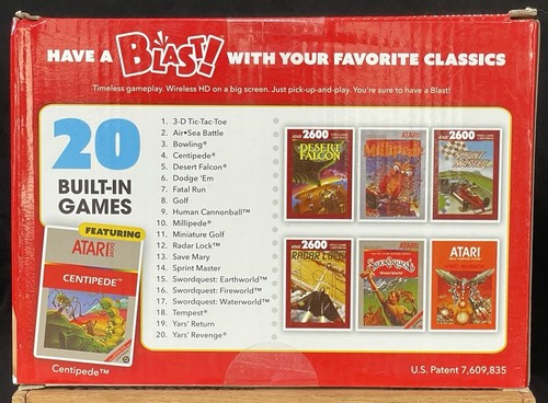 ATARI FLASHBACK BLAST! 19 CLASSIC GAMES & CENTIPEDE•HDMI•WIRELESS CONTROLLER•NEW - Picture 3 of 6