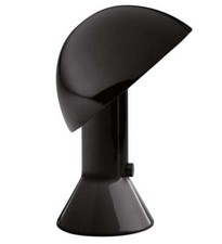 Martinelli Luce Elmetto Nero - Lampada da tavolo design Elio Martinelli 1976